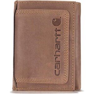 Men's Rugged Leather Triple Stitch Wallets, Available in Multiple Styles